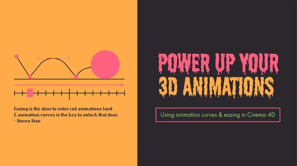 آموزش انیمیشن های سه بعدی خود را تقویت کنید: استفاده از منحنی های انیمیشن در Cinema 4D