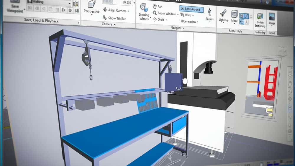 آموزش مقدمه ای بر ابزارهای طراحی کارخانه Autodesk 