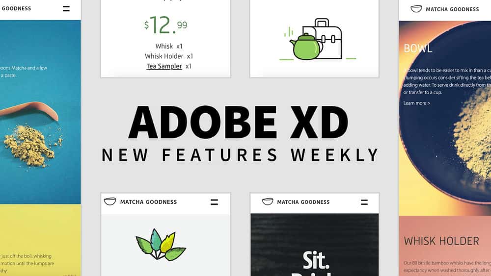 آموزش هفتگی ویژگی های جدید Adobe XD 
