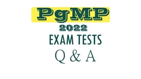 تمرین آزمون PGMP آموزش 2022 