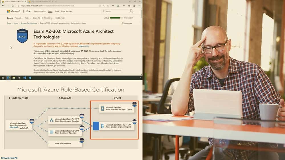 آموزش Microsoft Azure Solutions Architect: مقدمه ای بر آزمون AZ-303 
