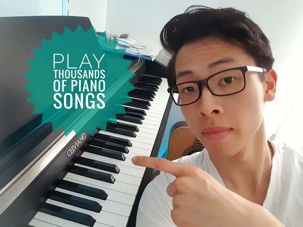 آموزش نردبان آکورد پیانو | یاد بگیرید که هزاران آهنگ را پخش کنید
