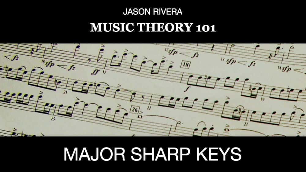 آموزش تئوری موسیقی 101: کلیدهای اصلی شارپ