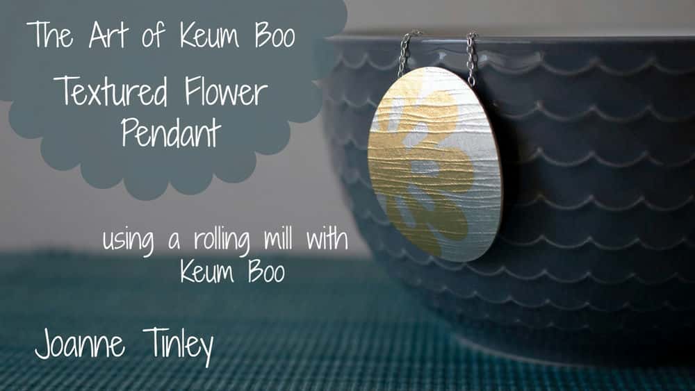 آموزش The Art of Keum Boo - آویز گل بافت