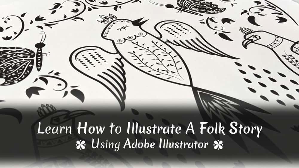 آموزش یاد بگیرید چگونه یک داستان عامیانه را با استفاده از Adobe Illustrator نشان دهید