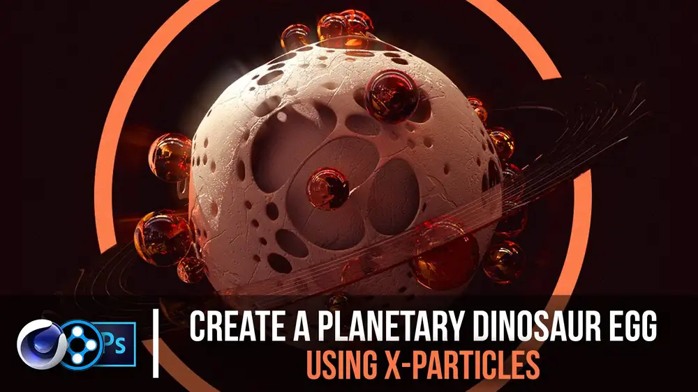 آموزش با استفاده از ذرات X یک تخم دایناسور سیاره ای بسازید