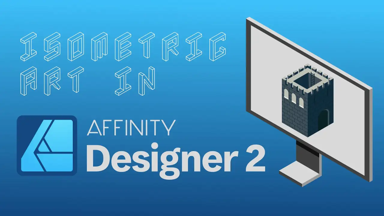 آموزش هنر ایزومتریک در Affinity Designer V2