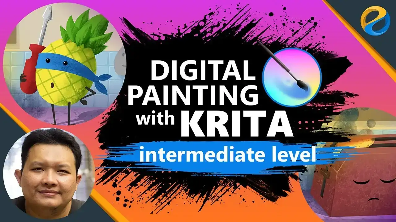 آموزش نقاشی دیجیتال با کریتا: سطح متوسط