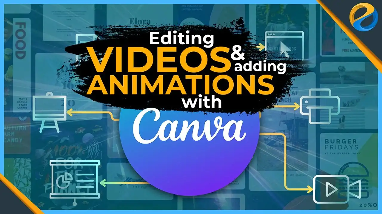 آموزش ویرایش فیلم و افزودن انیمیشن با Canva