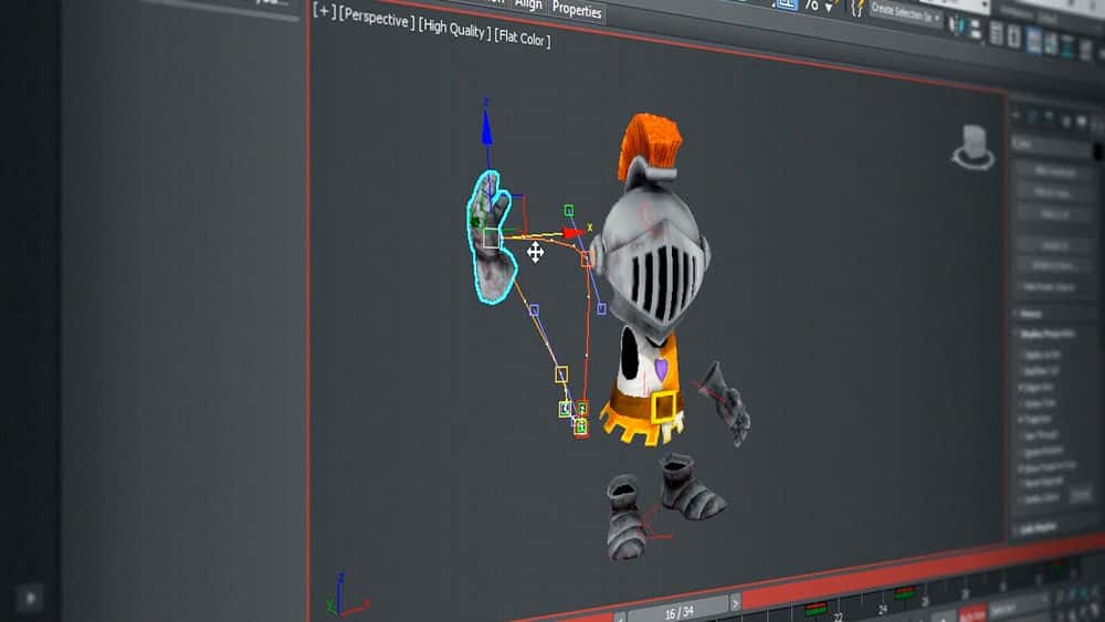 آموزش مبانی انیمیشن 3ds Max 
