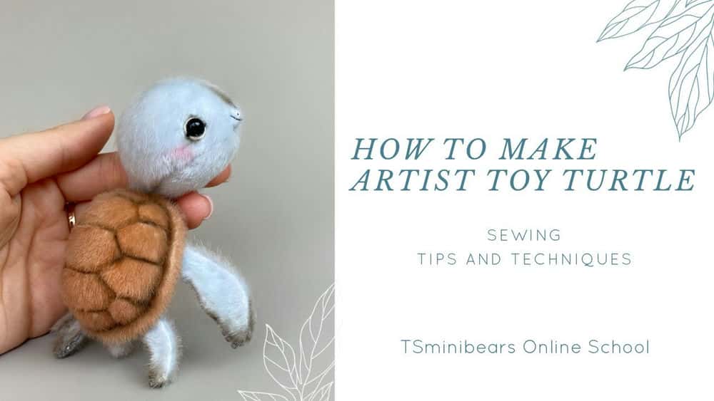 آموزش نحوه ساخت لاک پشت لاک پشت عروسکی: نکات و تکنیک هایی از TSminibears
