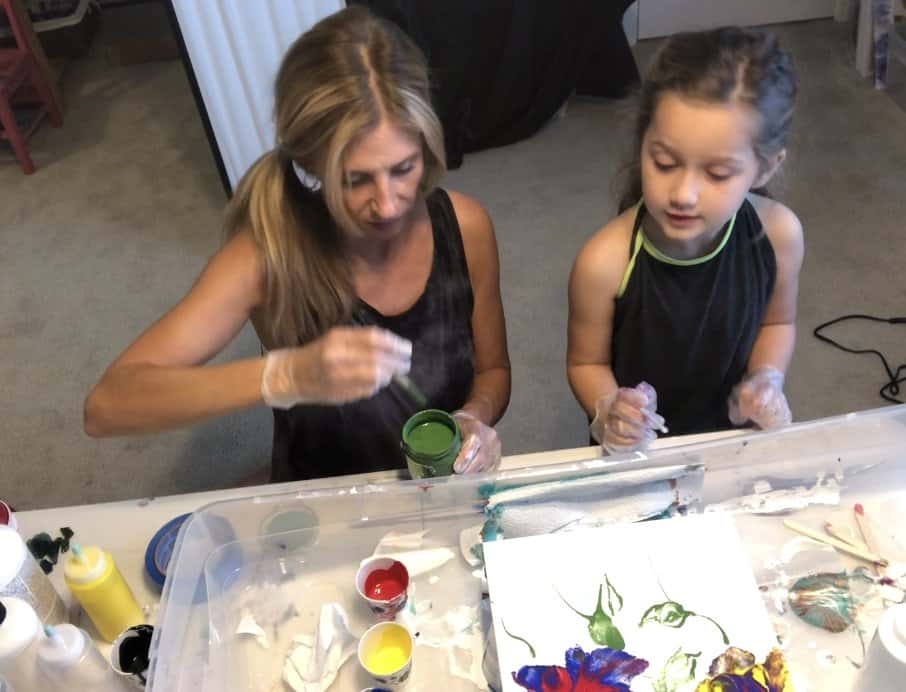 آموزش نقاشی در خانه با کودک سرگرم کننده و آسان
