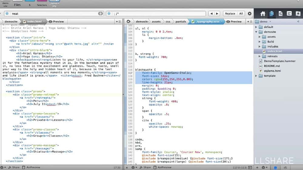 آموزش نمونه سازی برای وب III: طراحی با HTML و CSS