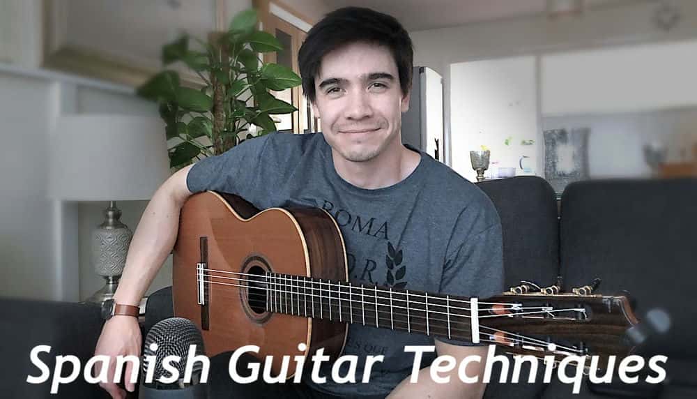 آموزش مقدمه ای بر تکنیک های گیتار اسپانیایی