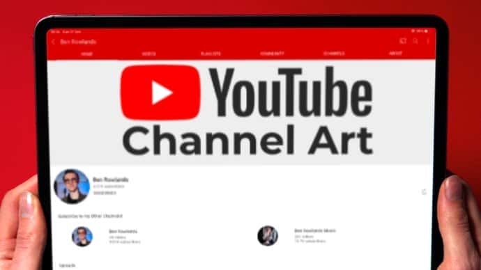 آموزش چگونه بنر کامل کانال یوتیوب را بسازیم!