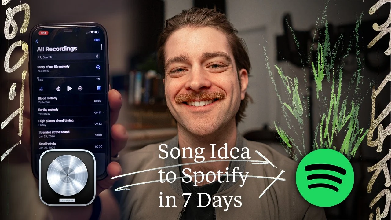 آموزش ایده آهنگ Spotify در 7 روز با Logic Pro X