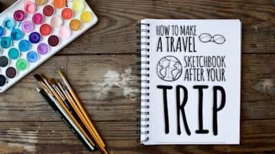 آموزش بعد از سفر یک دفترچه طراحی سفر بسازید!