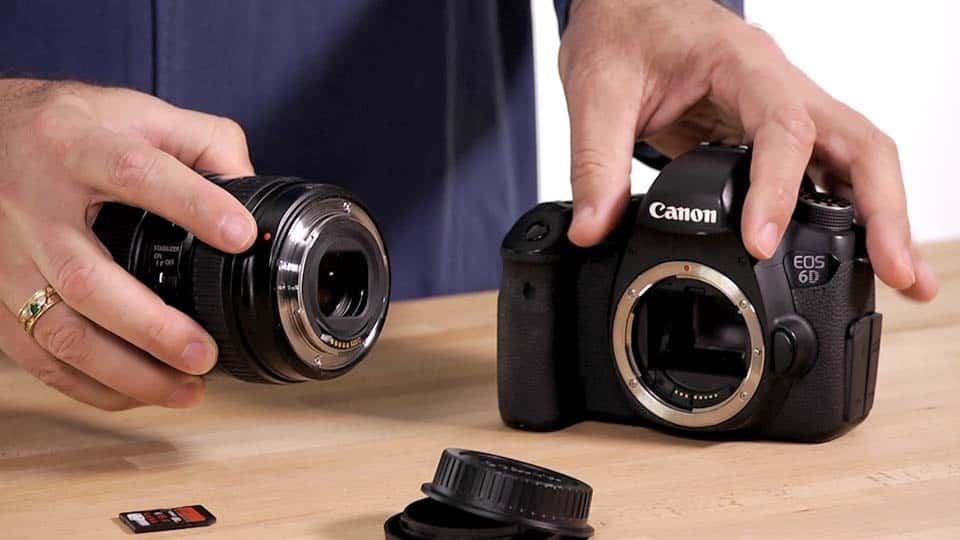 آموزش یادگیری Canon 6D 