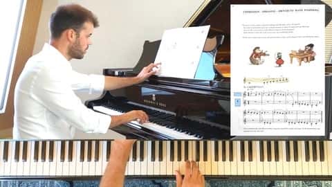 آموزش روش پیانو برای مبتدیان - درسهای پیانو 