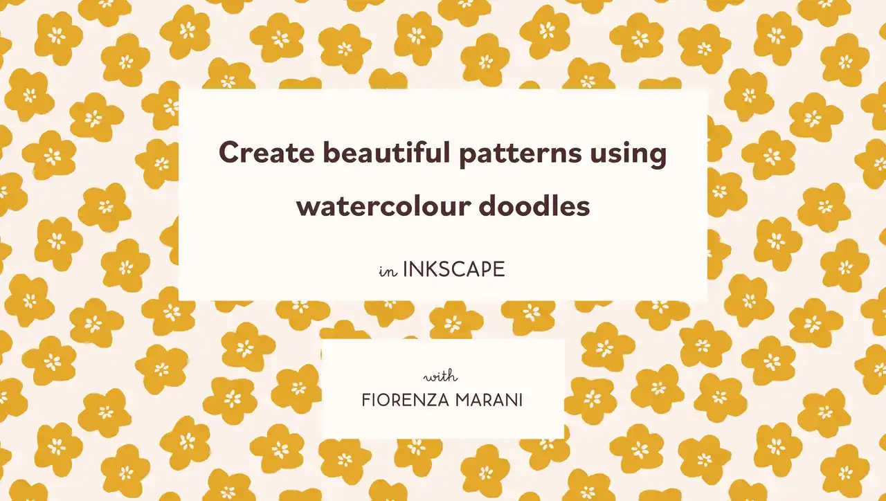 آموزش با استفاده از ابله های آبرنگ خود الگوهای تکرار شونده زیبایی در Inkscape ایجاد کنید