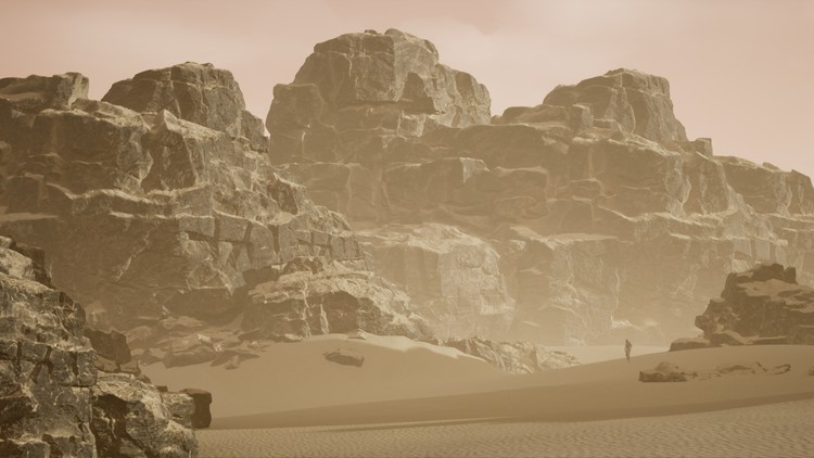 آموزش Unreal Engine: Cliff and Rock Shader با بافت کاشی