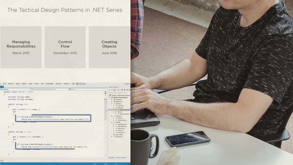 آموزش الگوهای طراحی تاکتیکی در .NET: ایجاد اشیا 