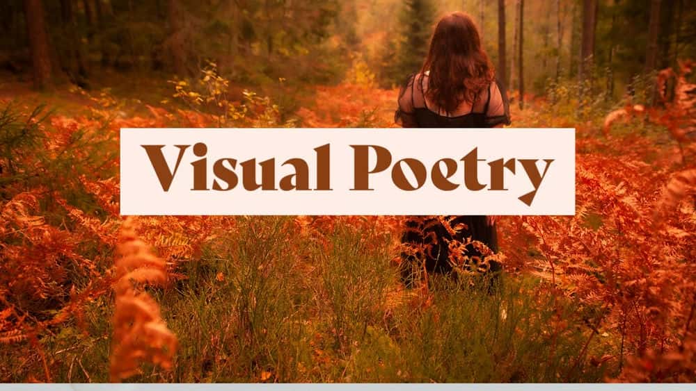 آموزش شعر بصری: یک سلف پرتره شخصی و شعر به شیوه ای سرگرم کننده و معنادار بسازید