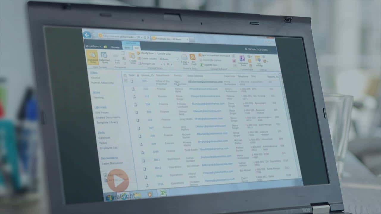 آموزش SharePoint Server 2010 ادغام با Office 2010: Excel