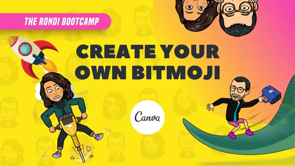 آموزش Bitmoji خود را با Canva ایجاد و استفاده کنید