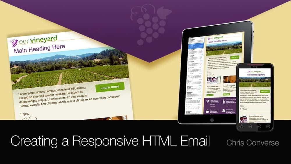 آموزش ایجاد یک ایمیل HTML پاسخگو