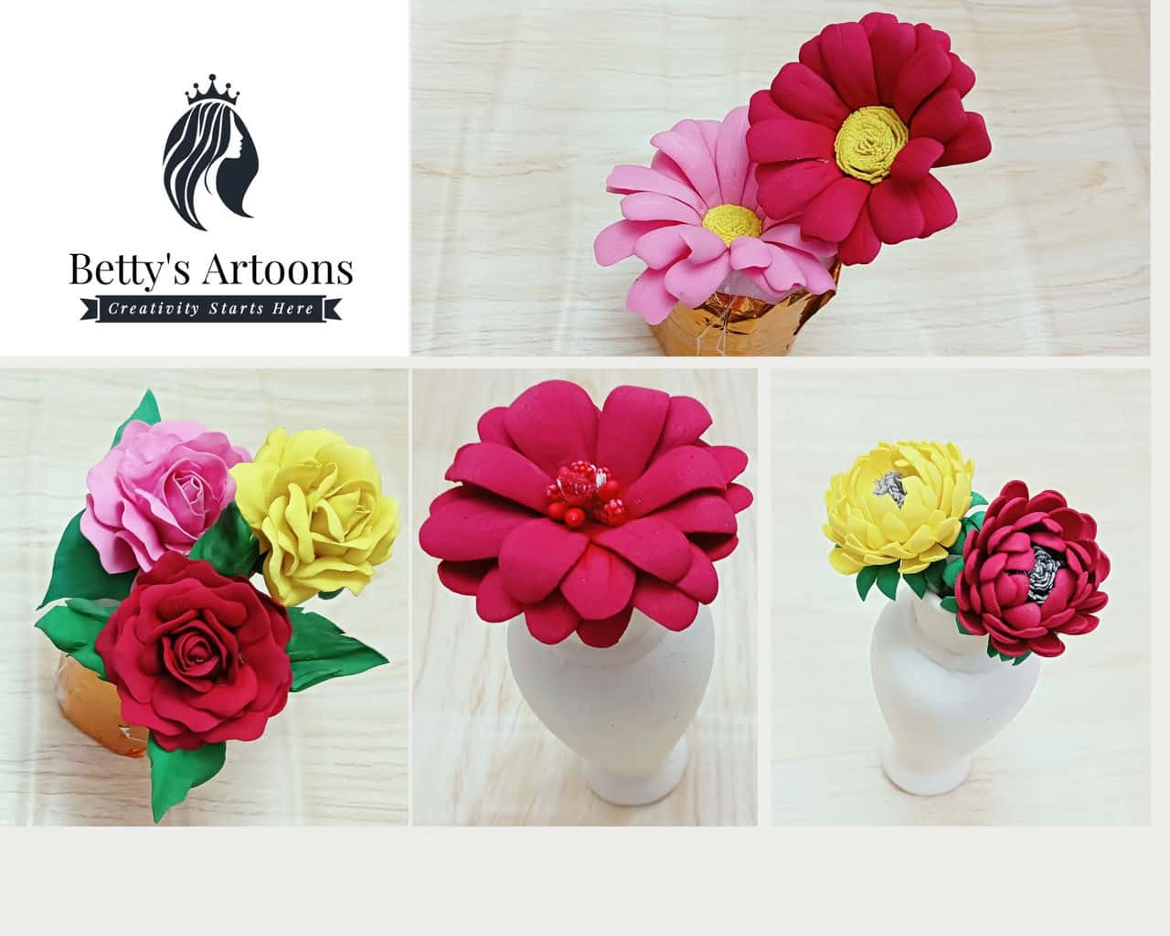 آموزش Craft Blooming Beauty: هنر ساخت گل های فوم خیره کننده را بیاموزید