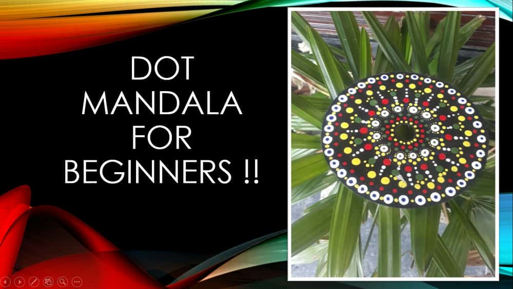 آموزش Dot Mandala - برای مبتدیان !!