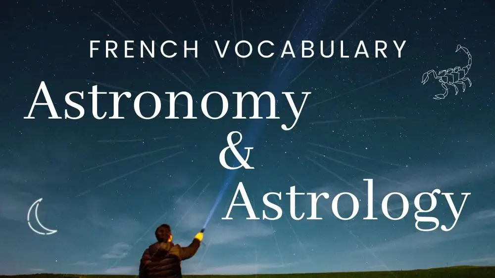 آموزش واژگان فرانسوی | نجوم و طالع بینی | سیارات و علائم زودیاک
