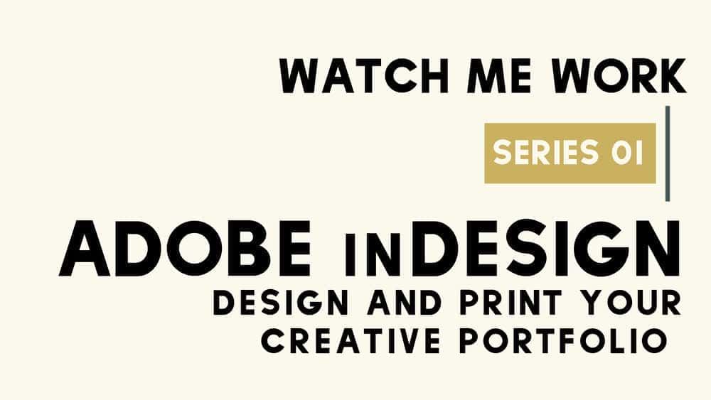 آموزش یک نمونه کار با Adobe inDesign ایجاد کنید