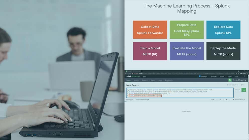آموزش یادگیری ماشین با Splunk