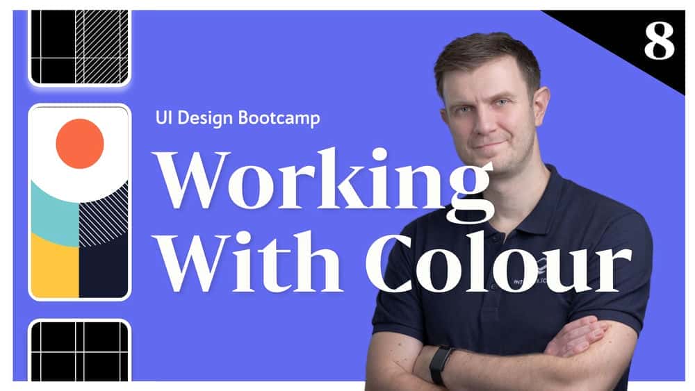 آموزش کار با رنگ در طراحی UI (هفته هشتم بوت کمپ UI)