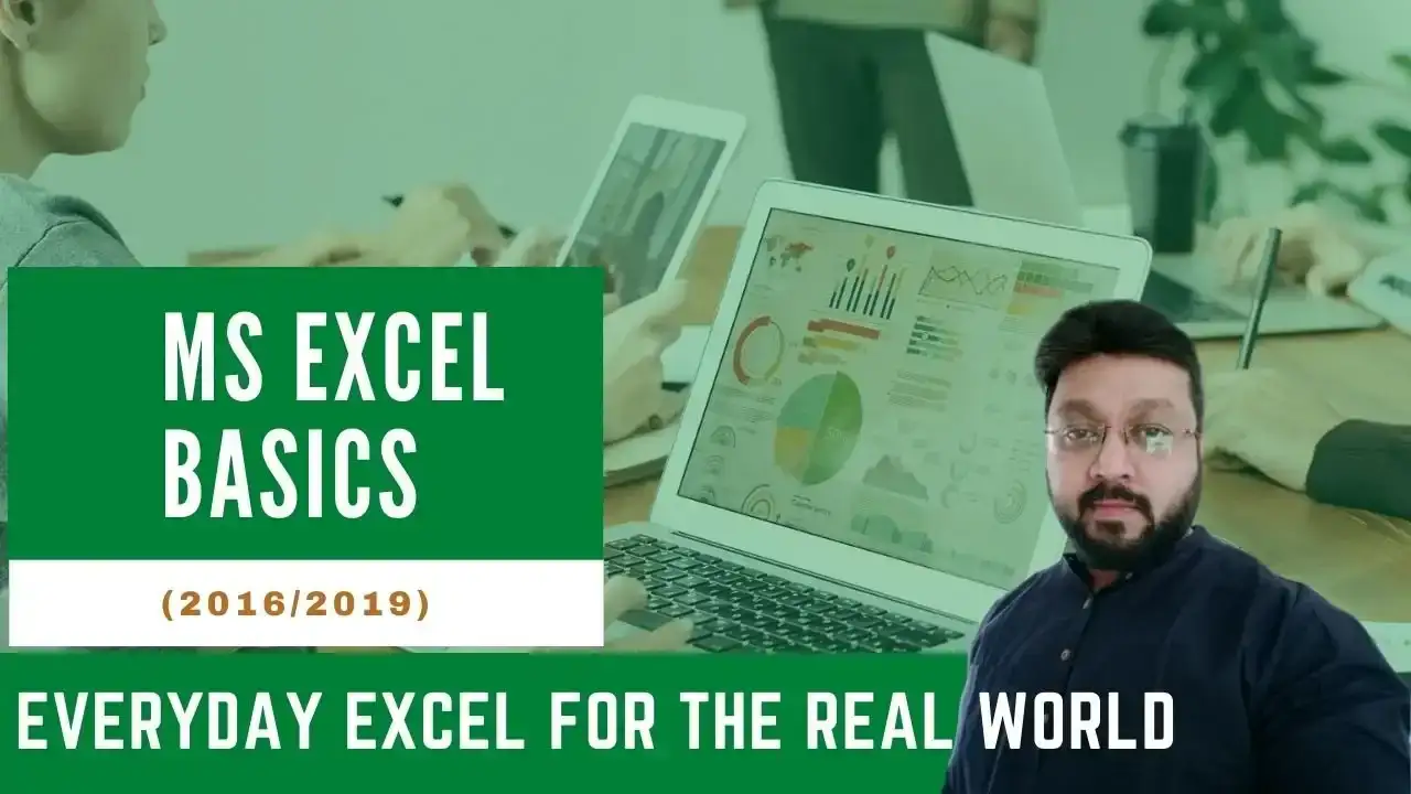 آموزش Microsoft Excel برای مبتدیان (2016/2019) - یادگیری روزمره اکسل برای دنیای واقعی در 3 ساعت