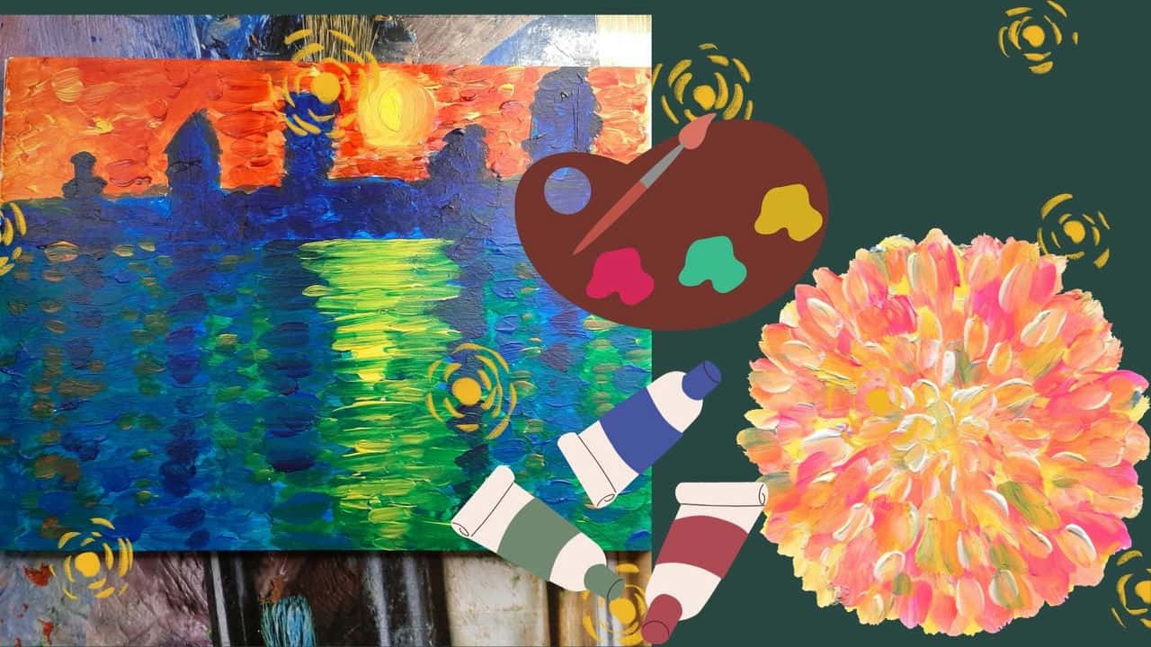 آموزش ابتکار اثرپذیری: Peindre à la manière de Monet