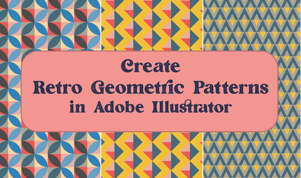 آموزش الگوهای هندسی یکپارچهسازی با سیستمعامل در Adobe Illustrator ایجاد کنید