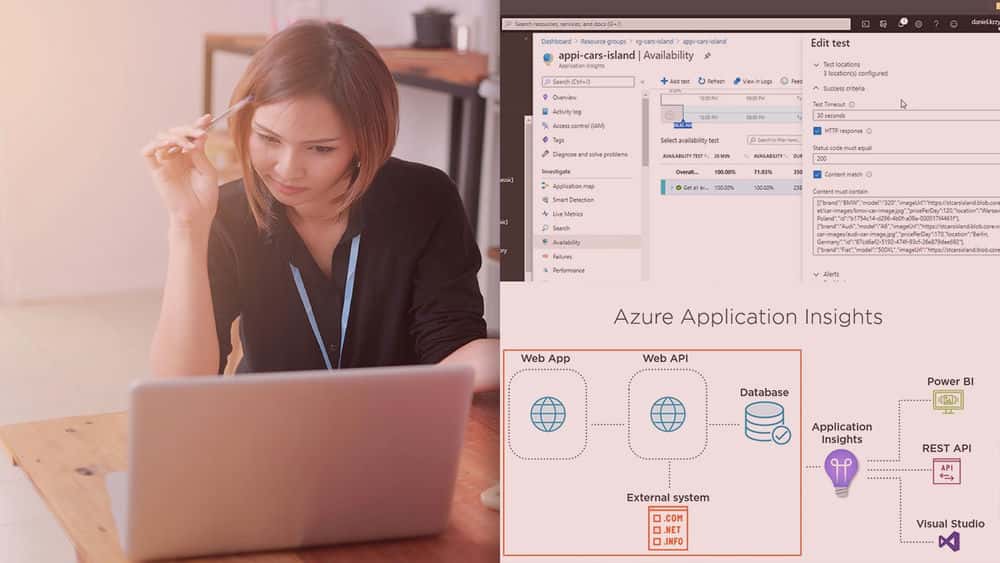 آموزش Microsoft Azure Developer: راه حل های ابزار برای نظارت و ورود به سیستم 