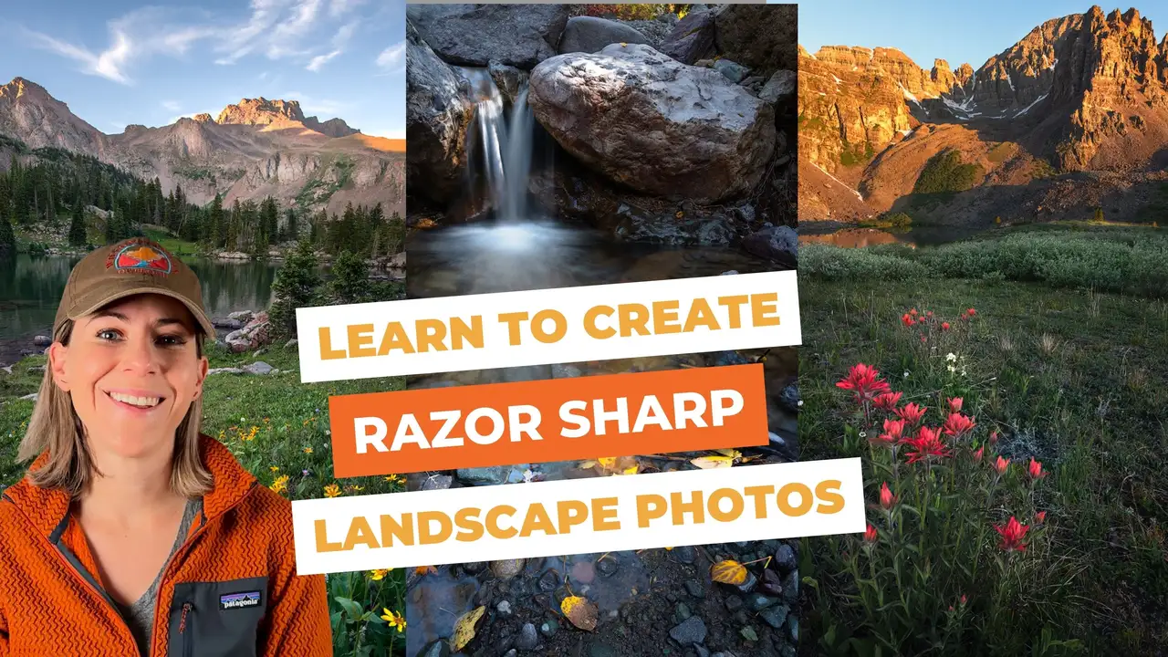 آموزش عکس‌های منظره RAZOR SHARP: Focus Stacking در Adobe Lightroom و Photoshop