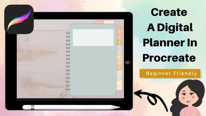 آموزش با استفاده از Procreate - Free Planner & Brushes در iPad خود یک برنامه ریز دیجیتال ایجاد کنید