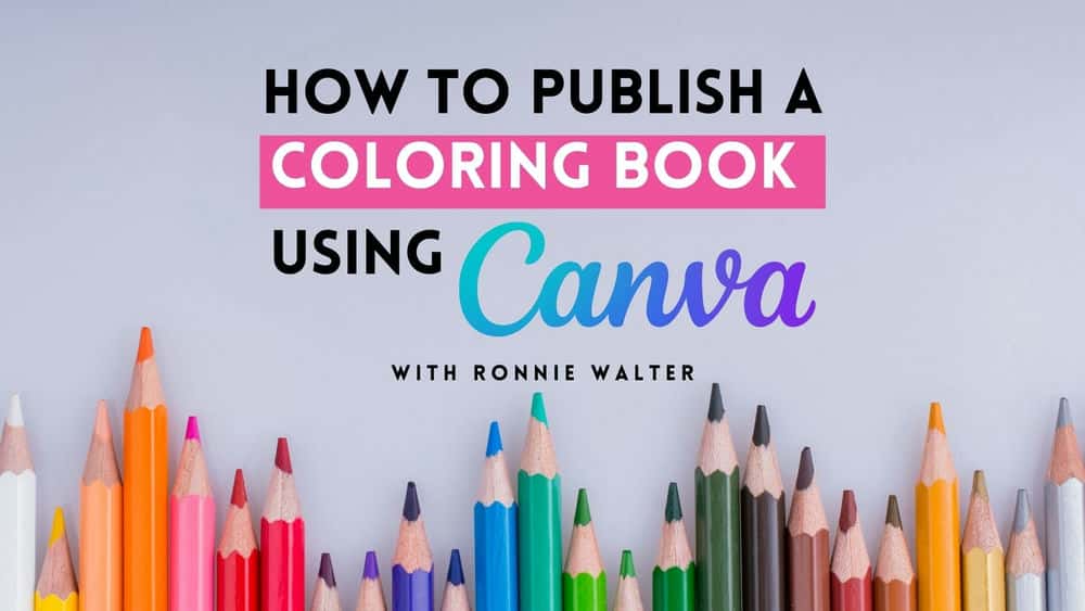 آموزش نحوه انتشار کتاب رنگ آمیزی با استفاده از Canva