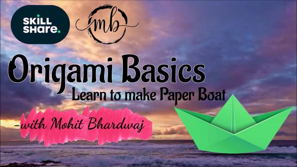 خاطرات کودکی: آموزش ساخت قایق کاغذی (اوریگامی)