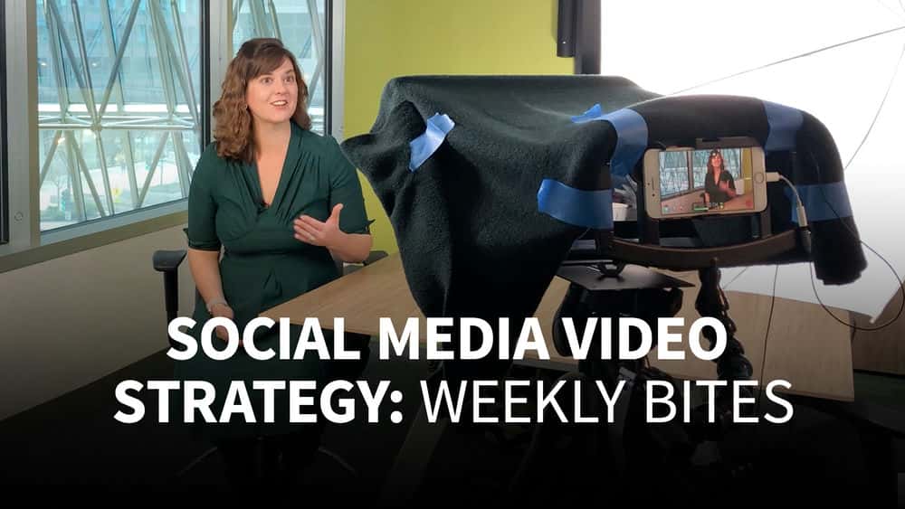آموزش استراتژی ویدیوی رسانه های اجتماعی: نیشهای هفتگی 