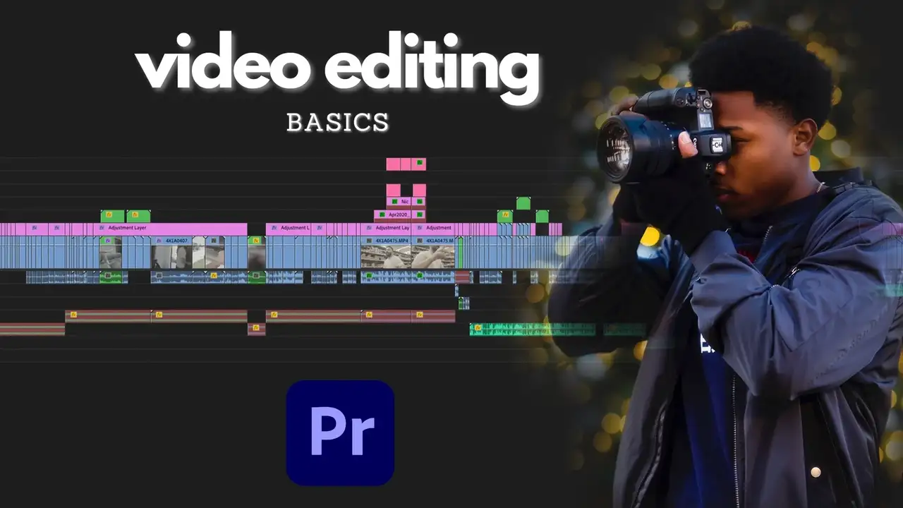 آموزش ویرایش ویدیو برای مبتدیان | راهنمای نهایی برای Adobe Premiere Pro