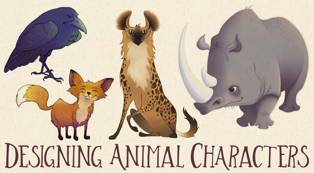 دوره آموزشی کراش طراحی شخصیت: طراحی شخصیت های حیوانات