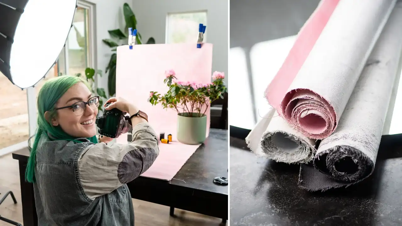 آموزش پس زمینه عکاسی محصول DIY: یک سطح بوم قابل حمل ایجاد کنید