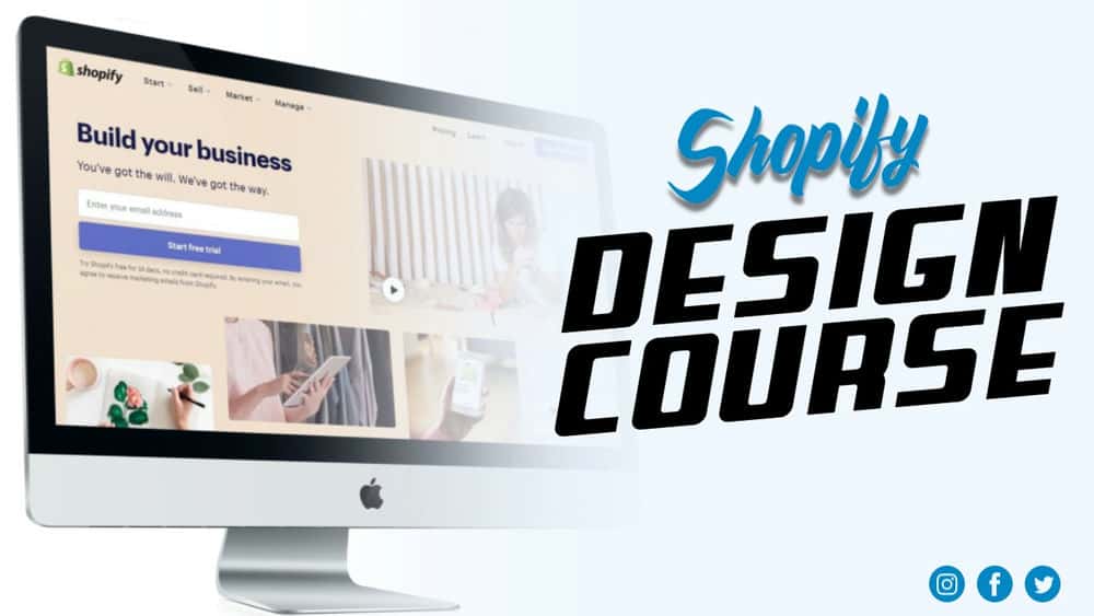 آموزش Masterclass طراحی و ایجاد فروشگاه Shopify: همه چیز Shopify را از A-Z بیاموزید