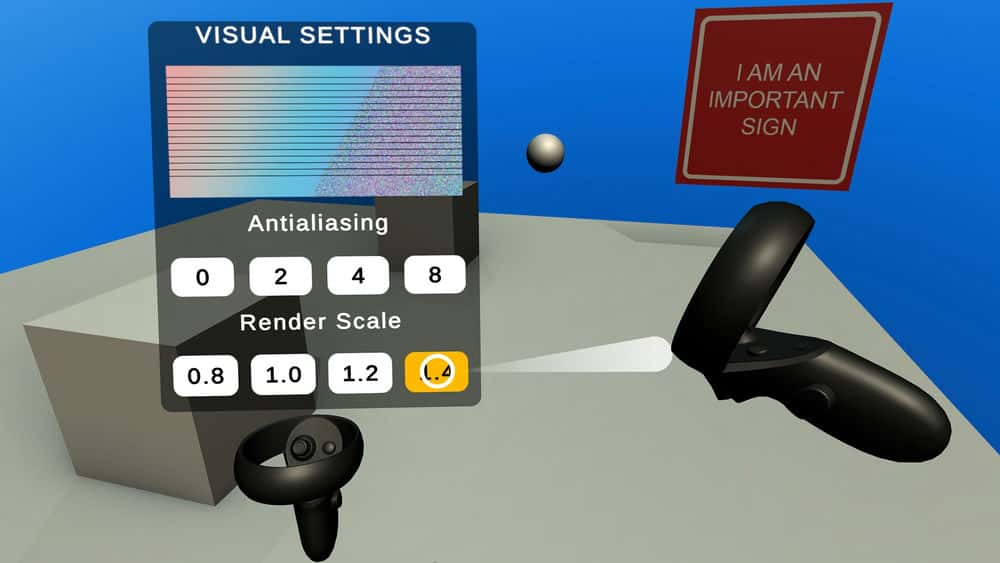 آموزش Unity: ایجاد رابط های کاربری VR 